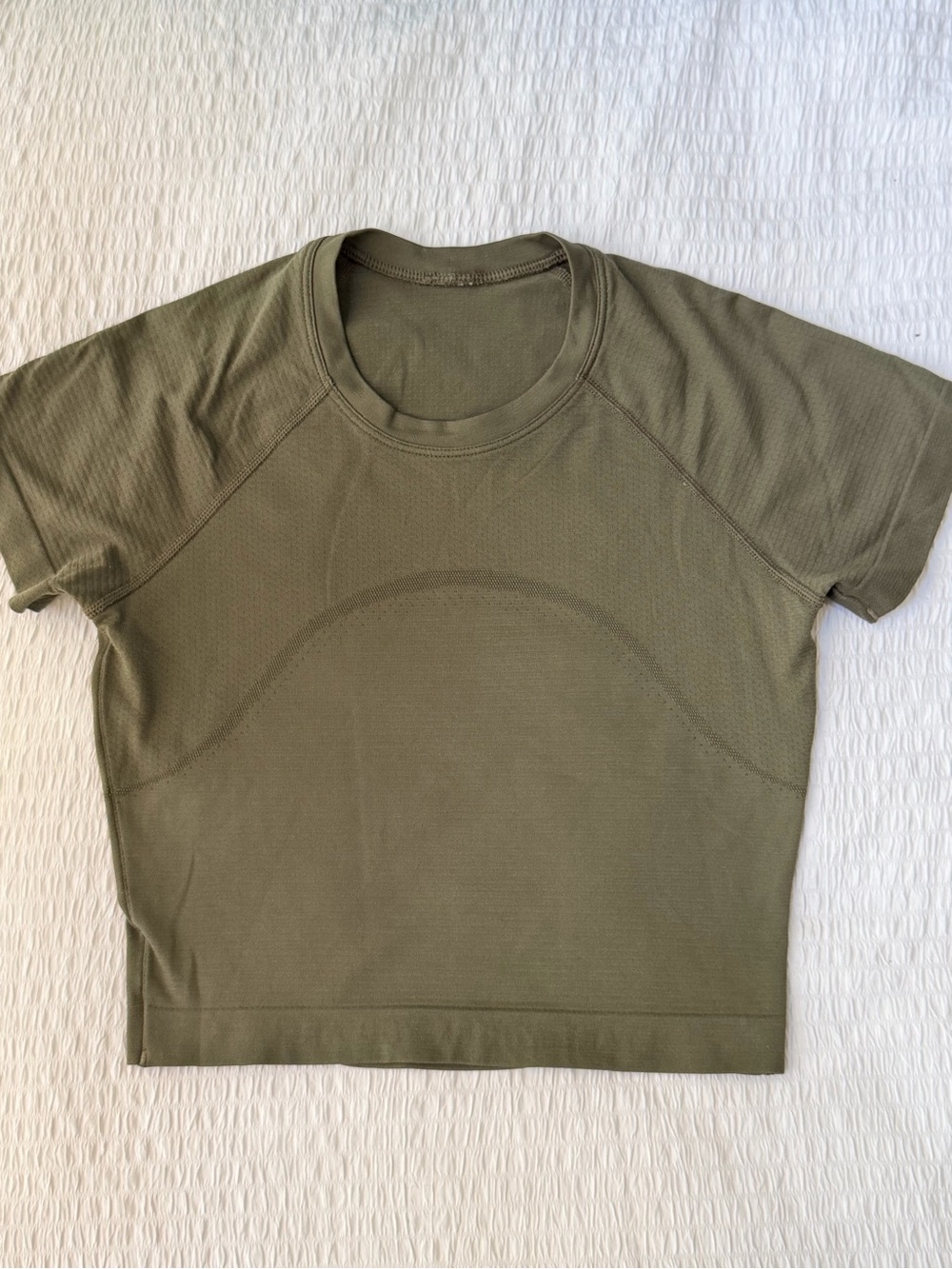 Lululemon Swiftly Tech Cropped Short-Sleeve Shirt 2.0